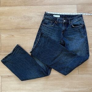 Zara low rise wide leg jeans
